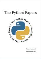 Revista The Python Papers nº vol 3 nº 2 - 2008-09
