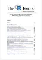 Revista The R Journal - vol 10 nº 2 - 2018-12