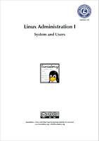 Tuxcademy Linux Administration I - 201508