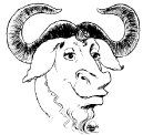 Logotipo de GNU (GNU is Not Unix)