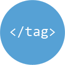 Logotipo de Close HTML/XML tag