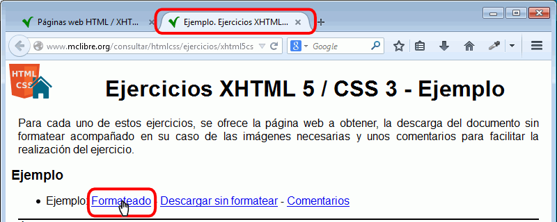 Abrir las páginas en Brackets y en los navegadores