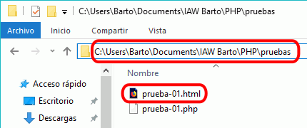 Eclipse PHP - Creación de archivo HTML