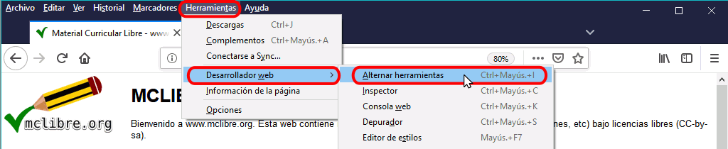 Herramientas para Desarrolador Web