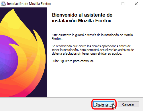 Firefox - Instalación 1
