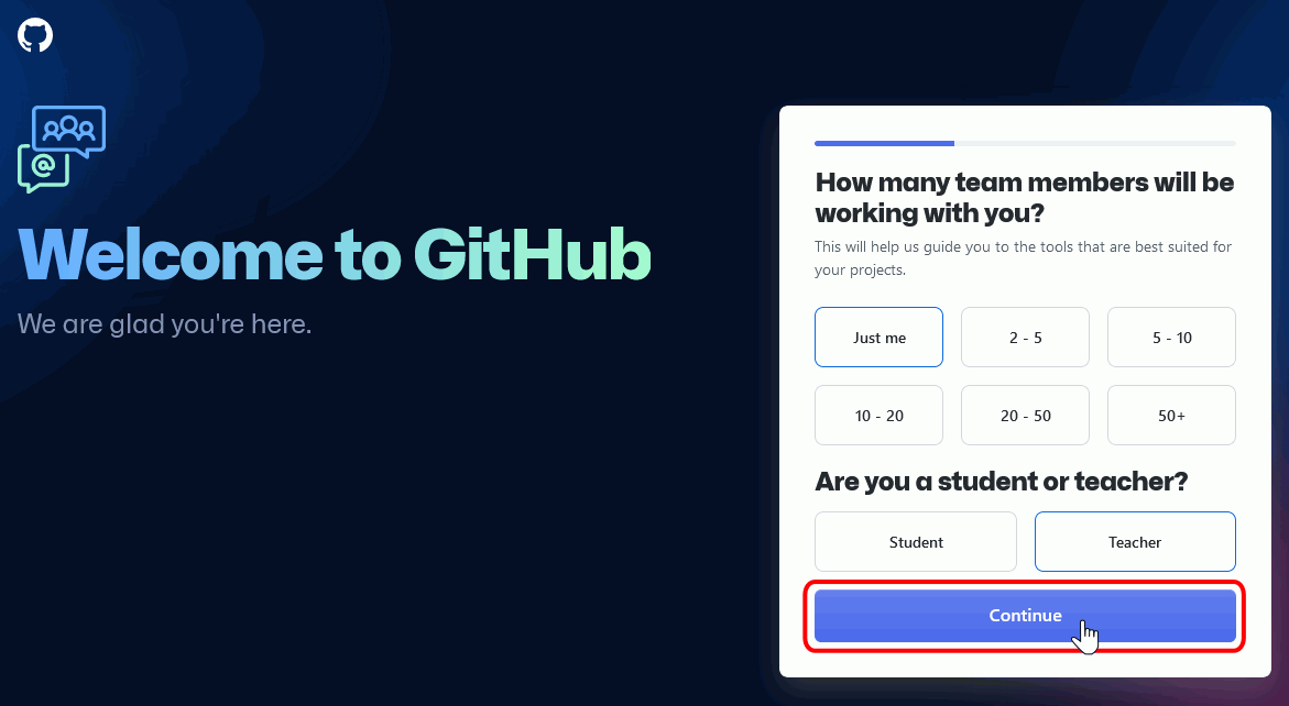 GitHub - Crear cuenta