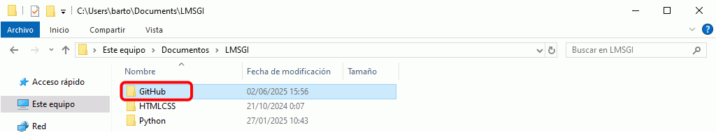 Clonar repositorio GitHub con VSC