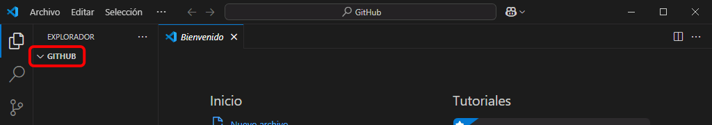 Clonar repositorio GitHub con VSC