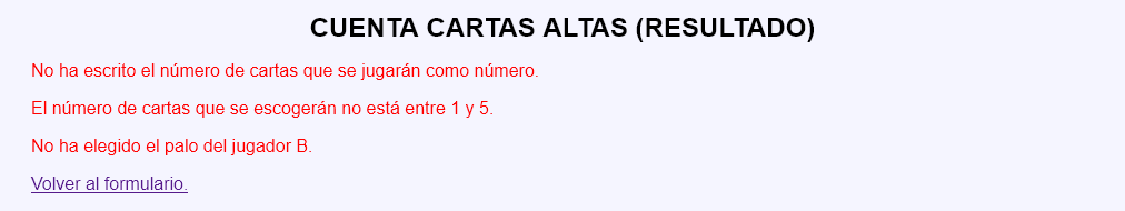 Cuenta cartas altas