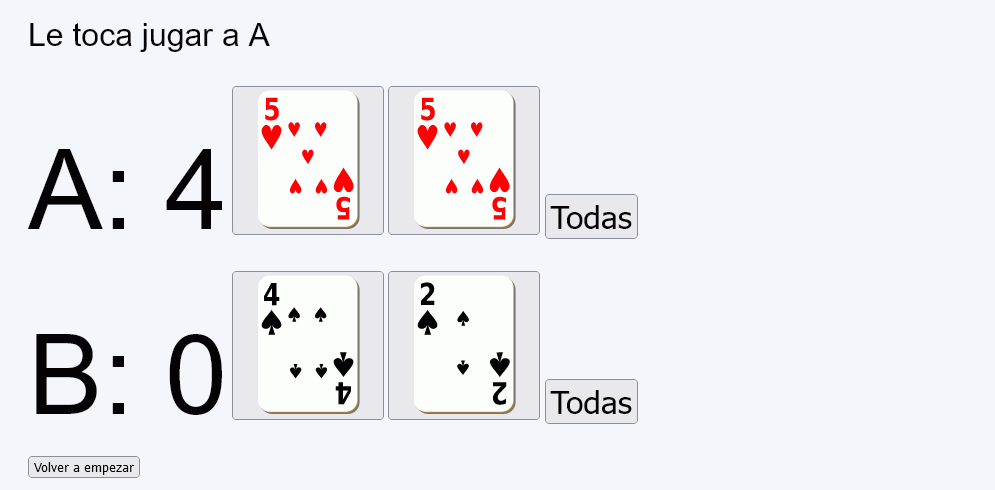 Juego de cartas