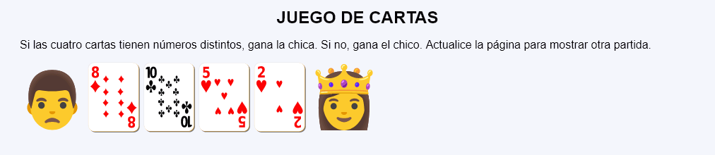 Juego de cartas