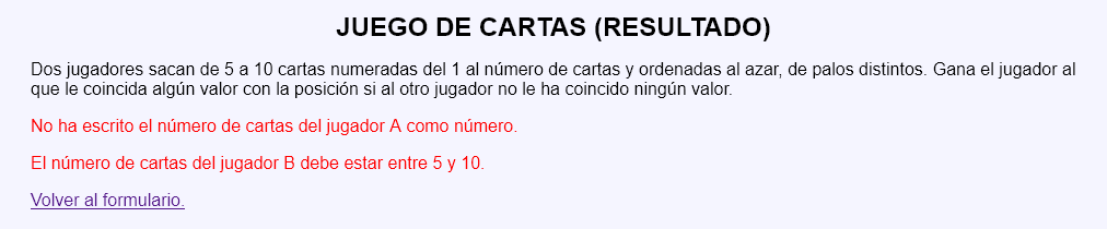 Juego de cartas