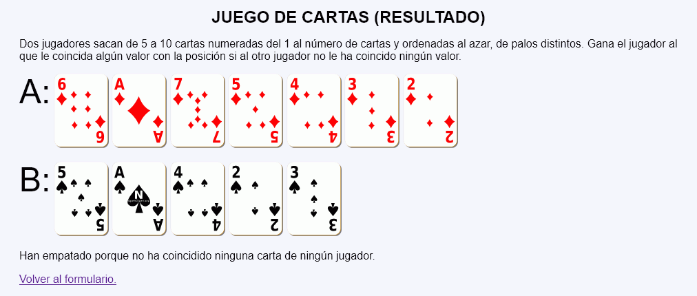 Juego de cartas