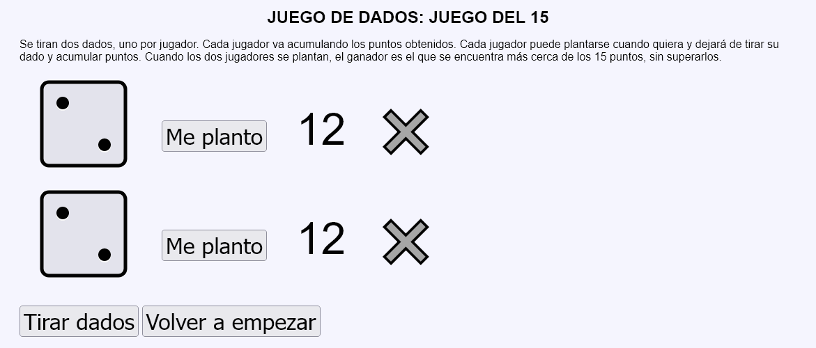 Juego de dados