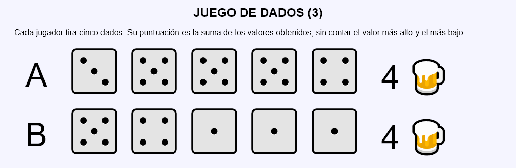 Juego de dados (3)