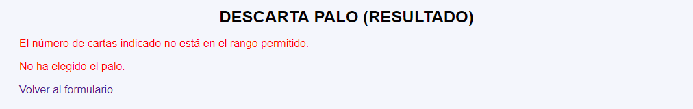 Descarta palo