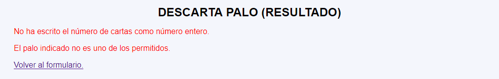 Descarta palo