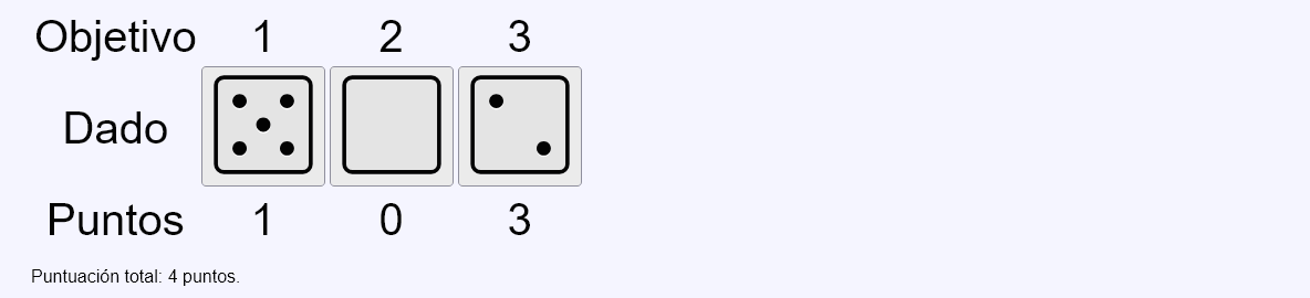 Solitario de dados (2)