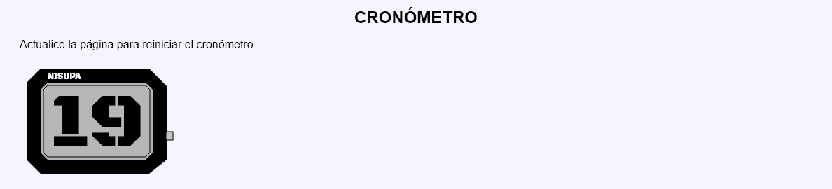 Cronómetro