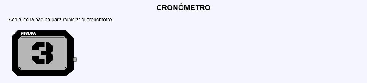 Cronómetro