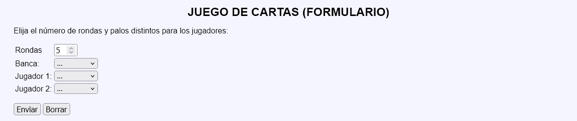 Juego de cartas
