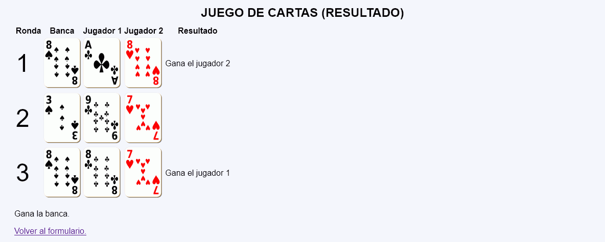 Juego de cartas