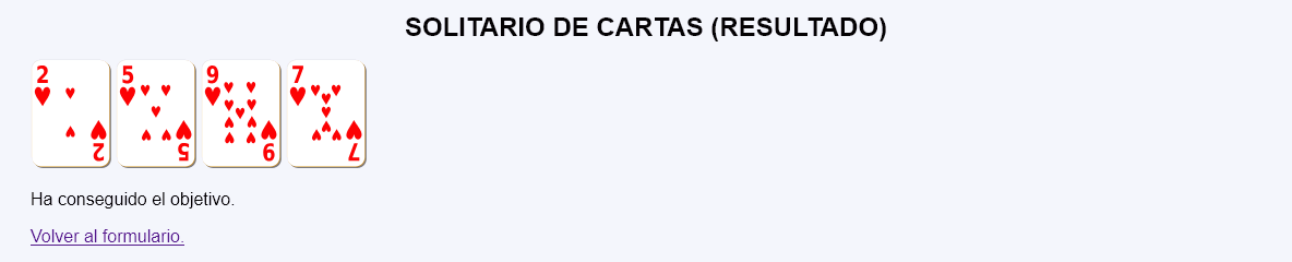 Solitario de cartas