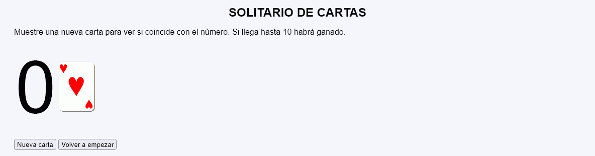 Solitario de cartas