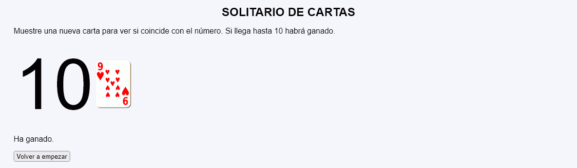 Solitario de cartas