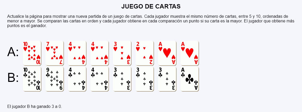 Juego de cartas