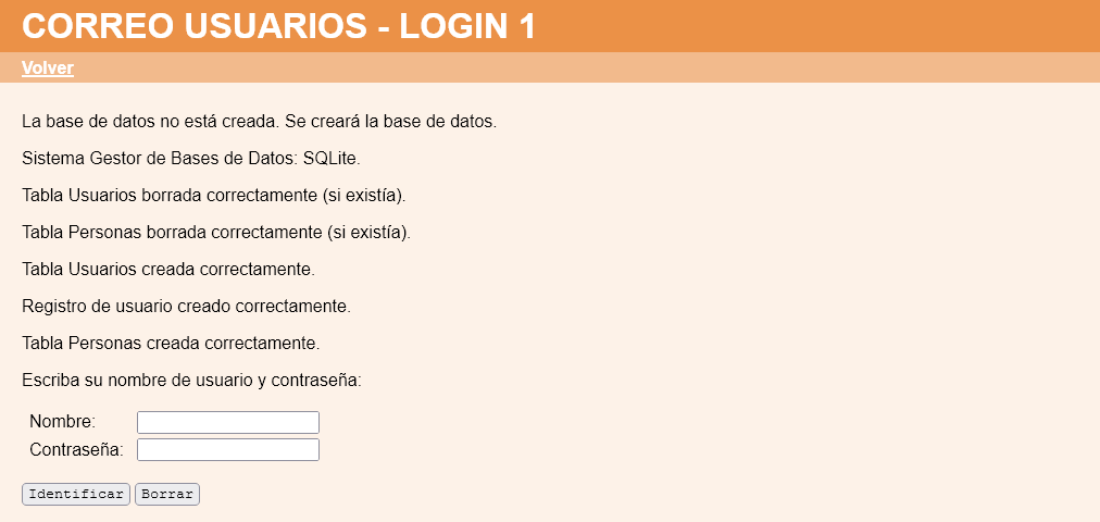 Correo de usuarios