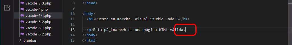 VSC. Close HTML/XML Tag