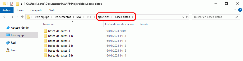 Selenium IDE. Configuración recomendada de carpetas