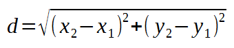 Ecuación distancia