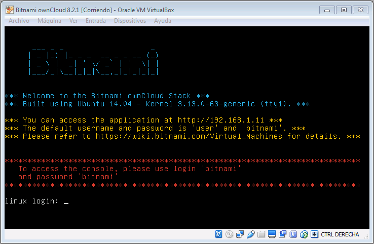 ownCloud. Instalación