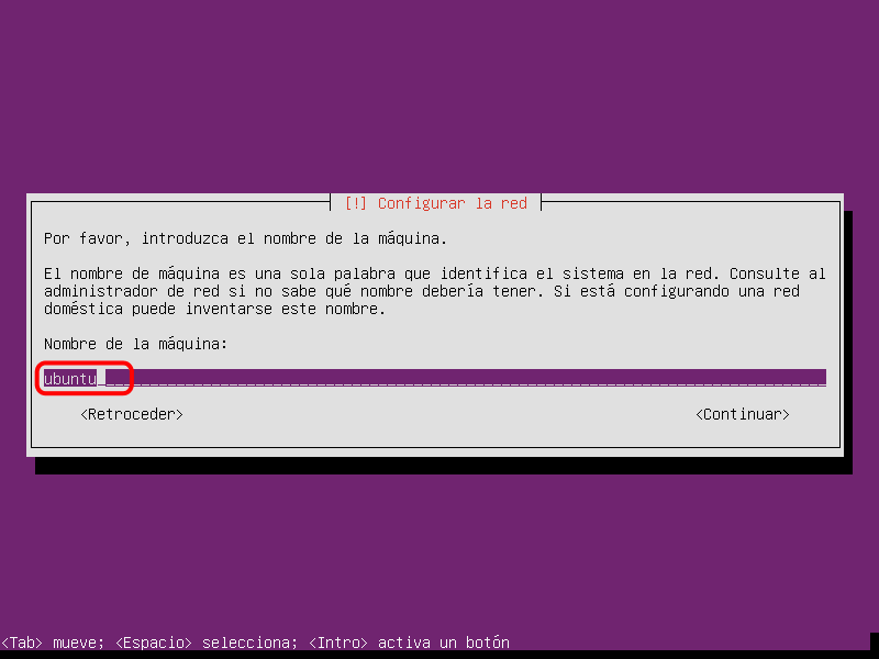 Ubuntu Server. Instalación