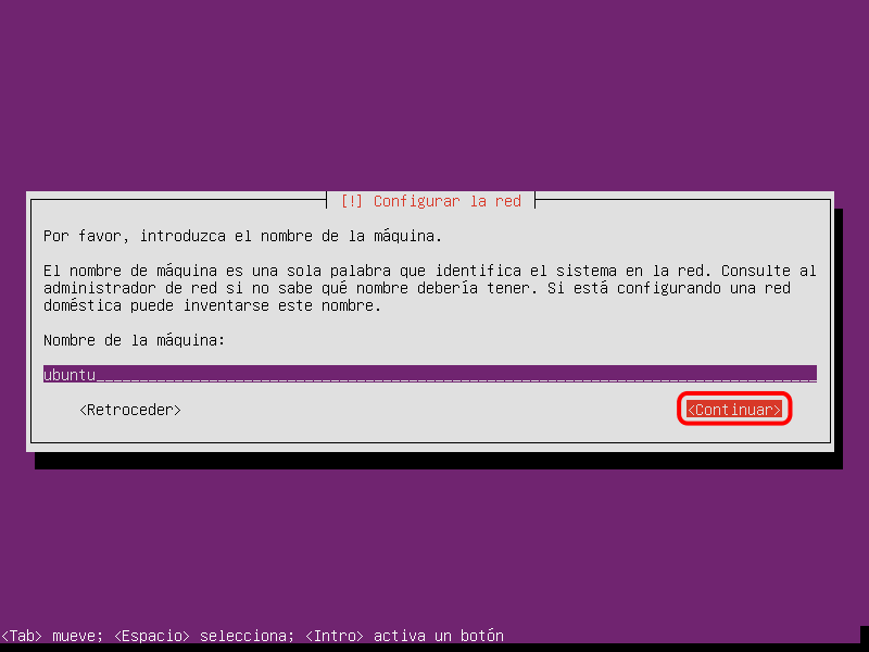 Ubuntu Server. Instalación