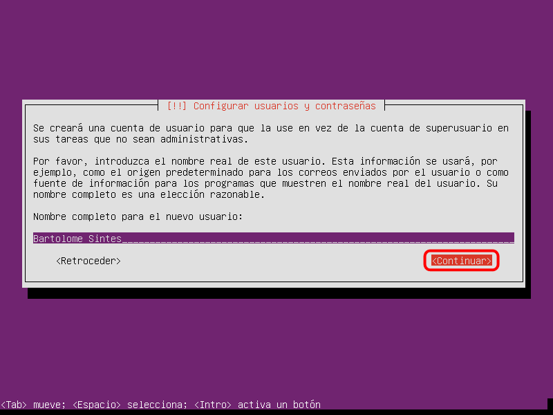 Ubuntu Server. Instalación