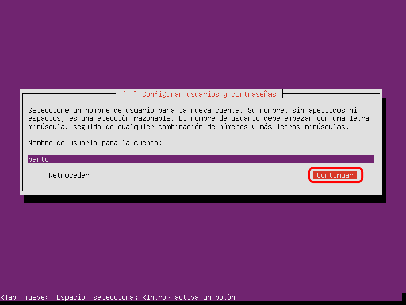 Ubuntu Server. Instalación