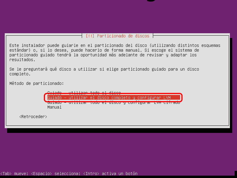 Ubuntu Server. Instalación