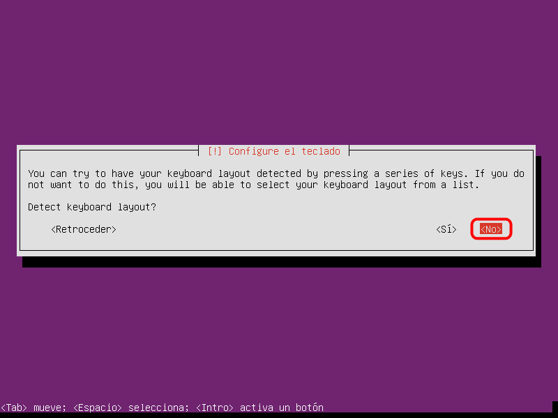 Ubuntu Server. Instalación