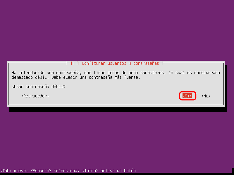 Ubuntu Server. Instalación