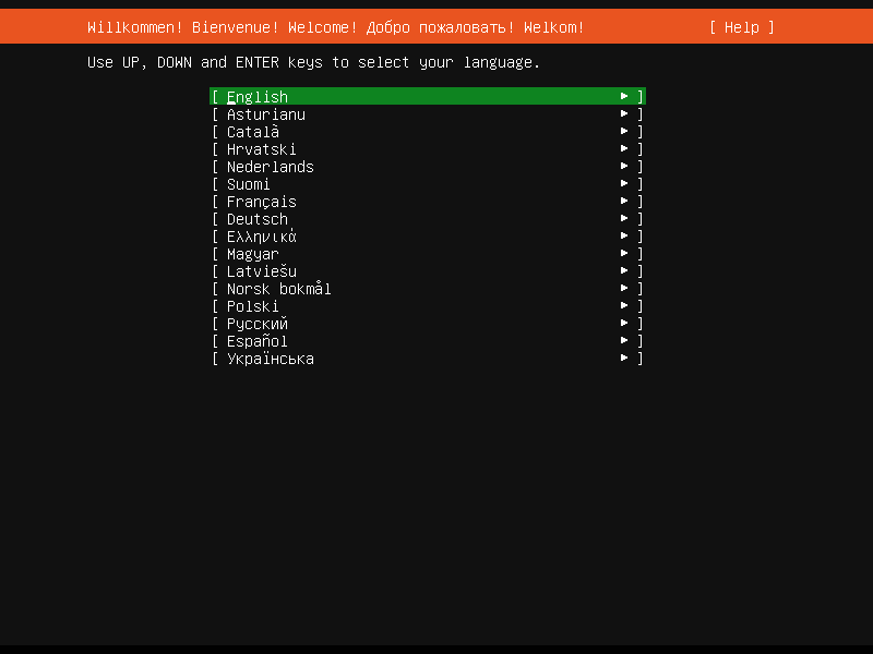 Ubuntu Server. Instalación