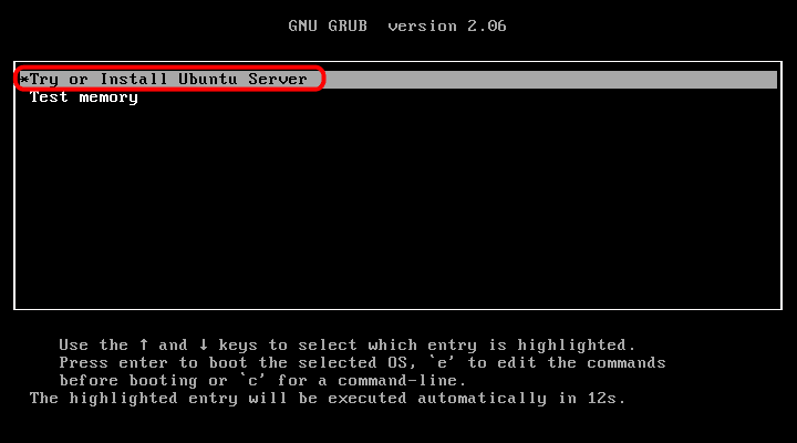 Ubuntu Server. Instalación