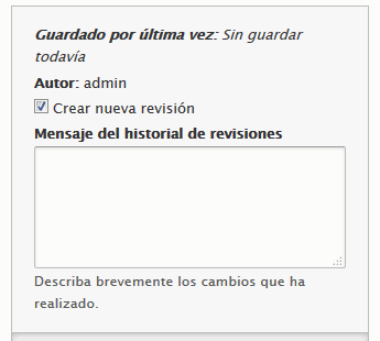 Drupal. Crear artículo