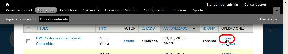 Drupal. Crear enlaces a otros nodos