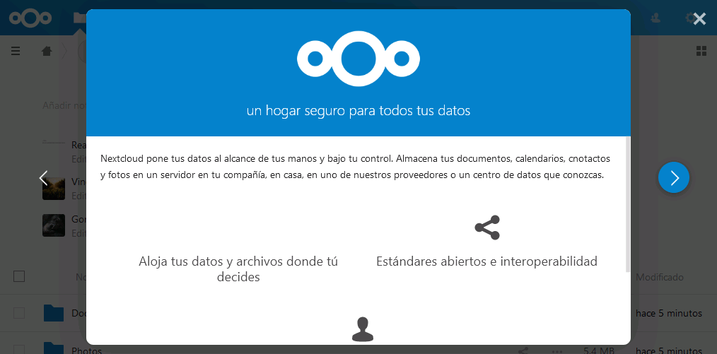 Nextcloud. Instalación