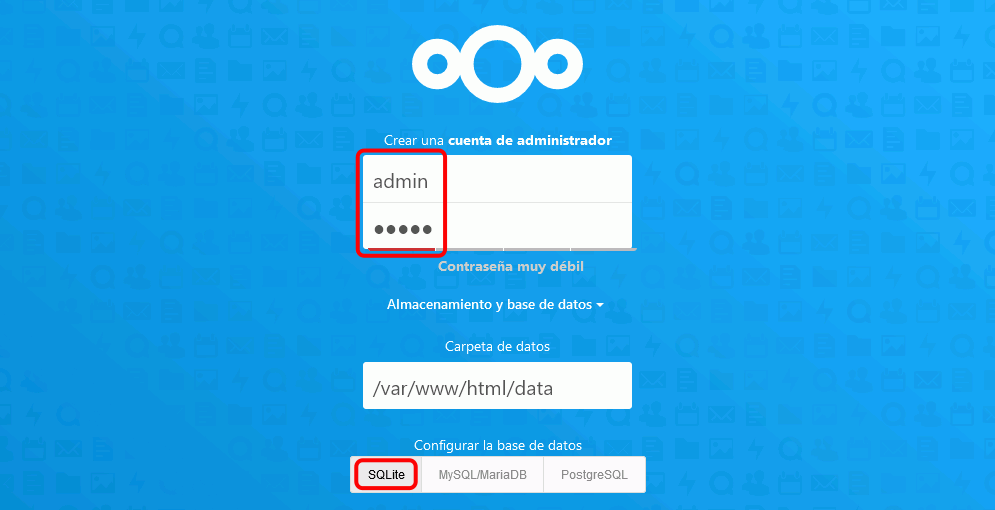 Nextcloud. Instalación