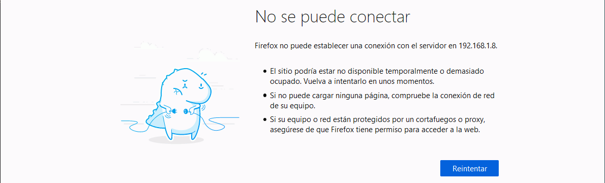 Nextcloud. Conexión no segura