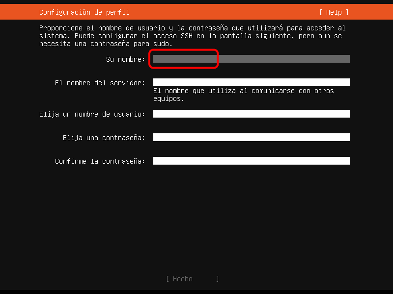 Ubuntu Server. Instalación